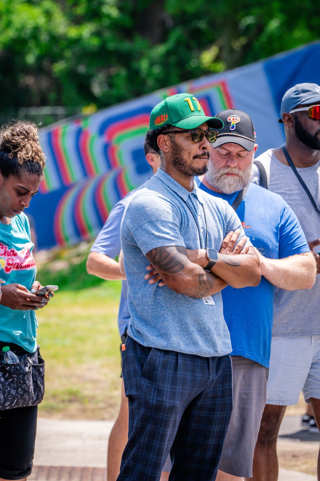 Behind the scenes with Rashiid Marcell