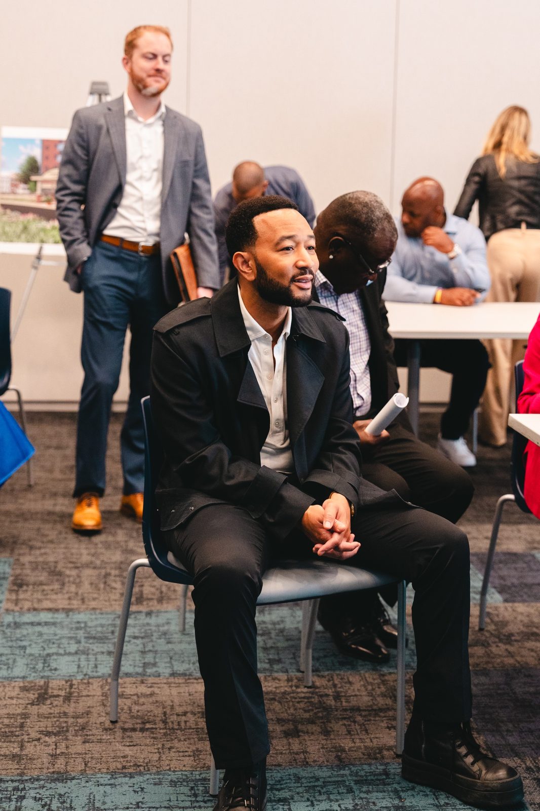 John Legend at the H.O.M.E. Initiative event